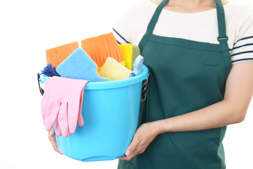 A professional carpet cleaning team standing beside equipment, symbolizing ethical business practices.