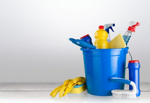 Clean curtains improving indoor air quality in a living room